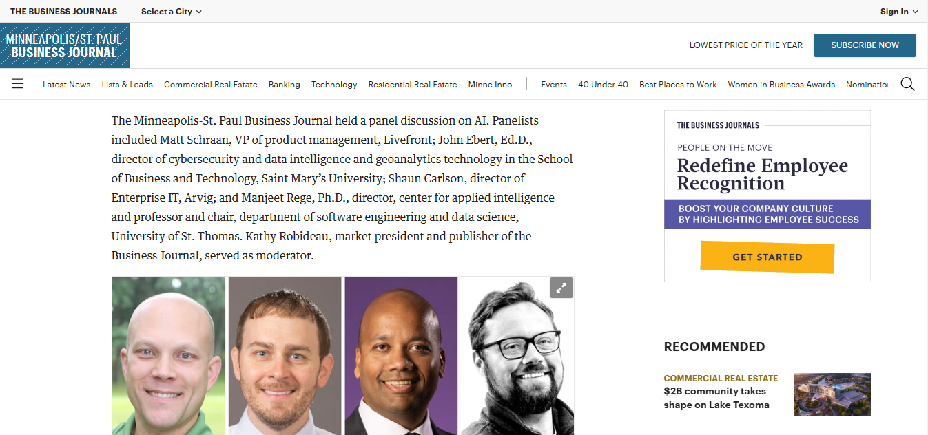 Table of Experts: AI panel discussion