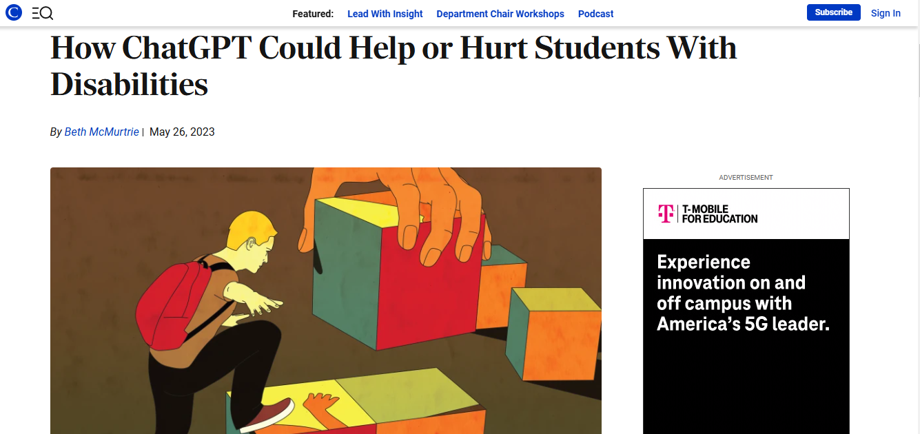 How ChatGPT Could Help or Hurt Students