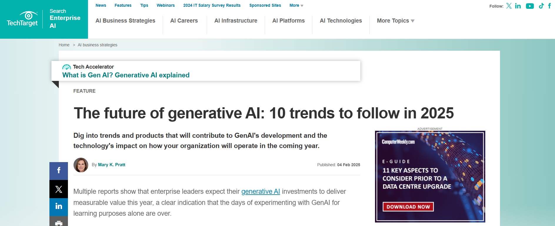 The future of generative AI