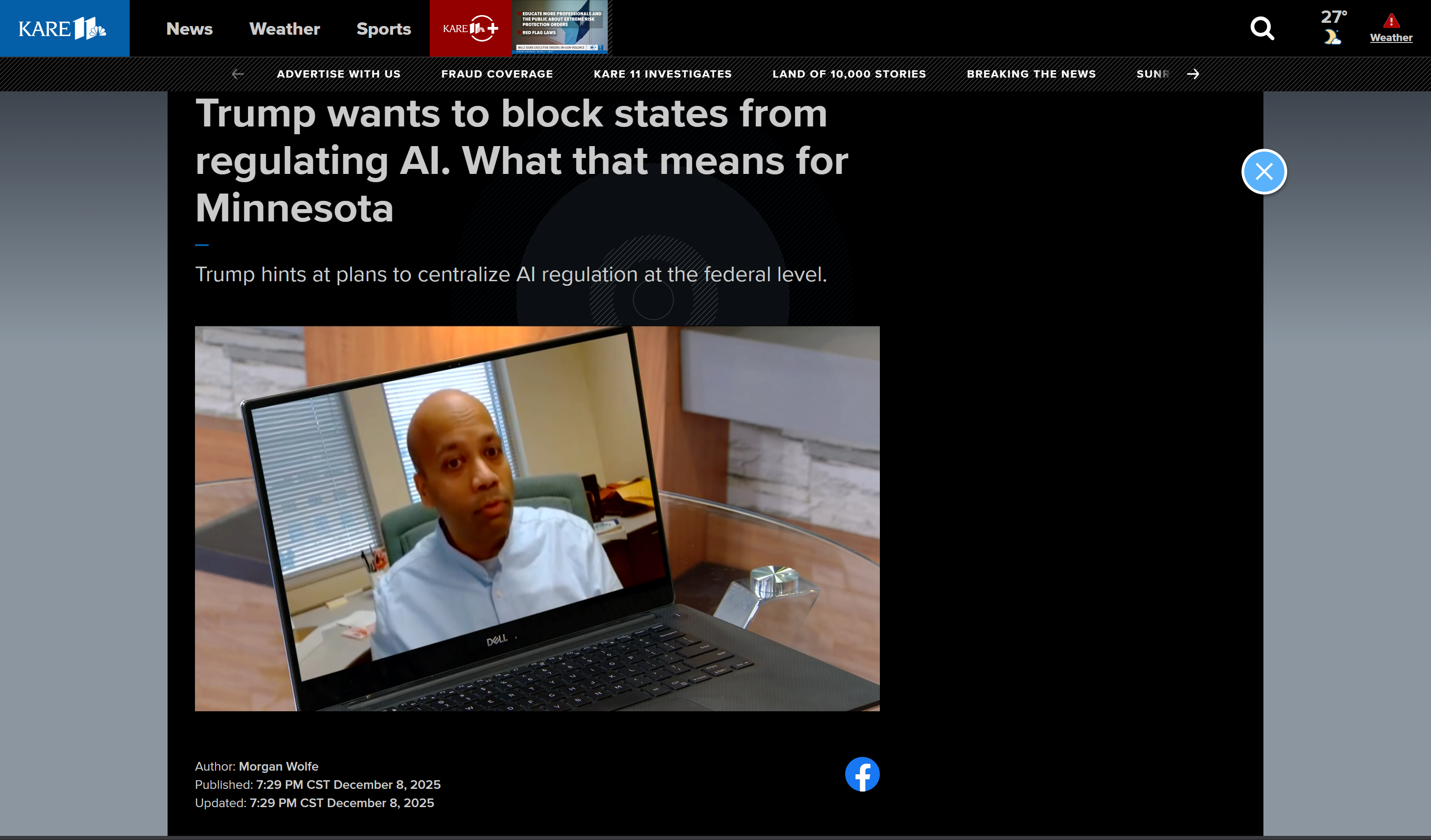 AI Regulation in US at the Federal Level