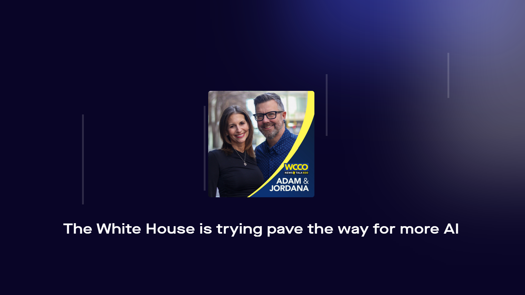 The White House is trying to pave the way for more AI